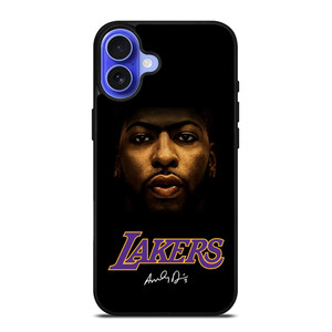 LA LAKERS PLAYER ANTHONY DAVIS iPhone 16 Case Cover
