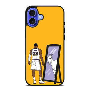 LEBRON JAMES MIRROR GOAT iPhone 16 Case Cover LEBRON JAMES MIRROR GOAT iPhone 16 Case Cover