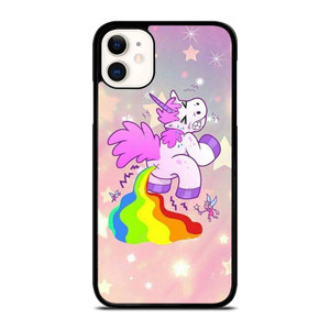 UNICORN POOPING RAINBOW iPhone 11 Case Cover