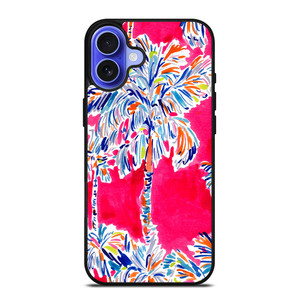 LILLY PULITZER RED VINTAGE iPhone 16 Case Cover