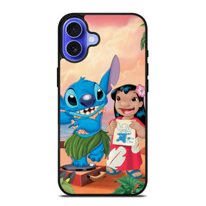 LILO AND STITCH CARTOON iPhone 16 Case Cover LILO AND STITCH CARTOON iPhone 16 Case Cover