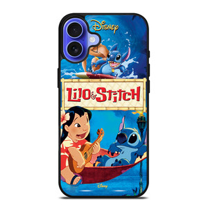 LILO AND STITCH DISNEY CARTOON iPhone 16 Case Cover LILO AND STITCH DISNEY CARTOON iPhone 16 Case Cover