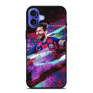 LIONEL MESSI BARCELONA ART iPhone 16 Case Cover
