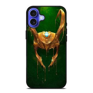 LOKI CROWN HELMET iPhone 16 Case Cover LOKI CROWN HELMET iPhone 16 Case Cover