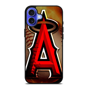 LOS ANGELES ANGELS BASEBALL LOGO iPhone 16 Case Cover LOS ANGELES ANGELS BASEBALL LOGO iPhone 16 Case Cover