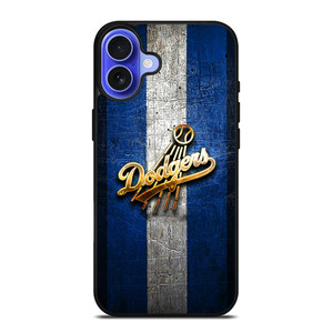 LOS ANGELES DODGERS GOLD LOGO iPhone 16 Case Cover LOS ANGELES DODGERS GOLD LOGO iPhone 16 Case Cover