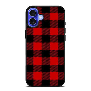 LUMBERJACK TARTAN PATTERN iPhone 16 Case Cover