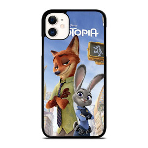 ZOOTOPIA NICK AND JUDY DISNEY iPhone 11 Case Cover ZOOTOPIA NICK AND JUDY DISNEY iPhone 11 Case Cover