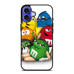 M&M'S CHOCOLATE MASCOT ALL iPhone 16 Case Cover M&M'S CHOCOLATE MASCOT ALL iPhone 16 Case Cover