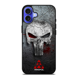 MAGPUL PUNISHER METAL LOGO iPhone 16 Case Cover MAGPUL PUNISHER METAL LOGO iPhone 16 Case Cover