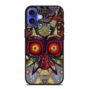 MAJORA MASK LEGEND OF ZELDA GAMES MOZAIK iPhone 16 Case Cover