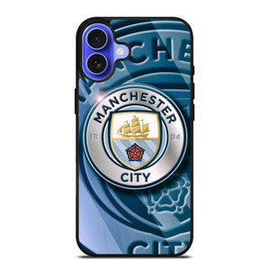 MANCHESTER CITY LOGO iPhone 16 Case Cover MANCHESTER CITY LOGO iPhone 16 Case Cover