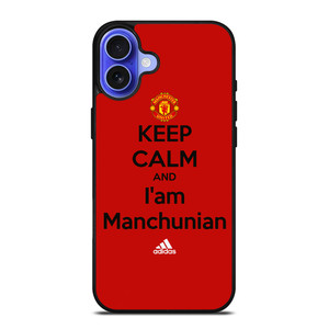 MANCHESTER UNITED FANS iPhone 16 Case Cover