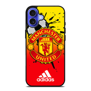 MANCHESTER UNITED FC LOGO iPhone 16 Case Cover
