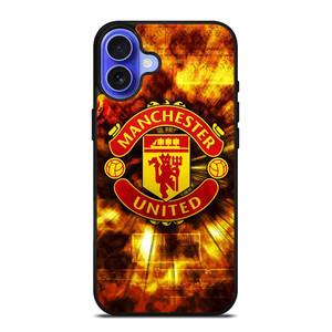 MANCHESTER UNITED FOOTBALL CLUB iPhone 16 Case Cover MANCHESTER UNITED FOOTBALL CLUB iPhone 16 Case Cover