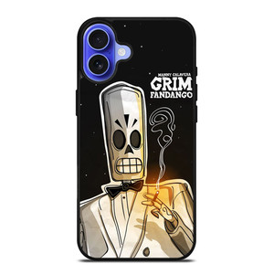 MANNY CALAVERA GRIM FANDANGO iPhone 16 Case Cover MANNY CALAVERA GRIM FANDANGO iPhone 16 Case Cover