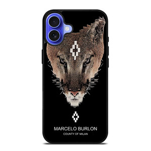 MARCELO BURLON TIGER iPhone 16 Case Cover MARCELO BURLON TIGER iPhone 16 Case Cover