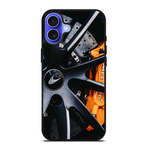 MCLAREN WHEEL LOGO iPhone 16 Case Cover MCLAREN WHEEL LOGO iPhone 16 Case Cover