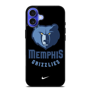 MEMPHIS GRIZZLIES NIKE iPhone 16 Case Cover MEMPHIS GRIZZLIES NIKE iPhone 16 Case Cover