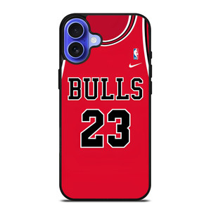 MICHAEL JORDAN CHICAGO BULLS 23 JERSEY iPhone 16 Case Cover