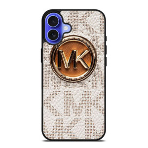 MICHAEL KORS LOGO MK WHITE iPhone 16 Case Cover