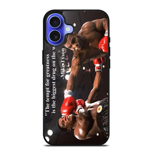 MIKE TYSON QUOTE iPhone 16 Case Cover MIKE TYSON QUOTE iPhone 16 Case Cover