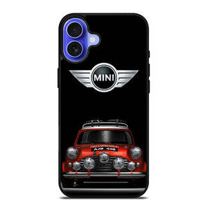 MINI COOPER CAR RETRO iPhone 16 Case Cover MINI COOPER CAR RETRO iPhone 16 Case Cover