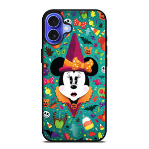 MINNIE MOUSE HAPPY HALOWEEN iPhone 16 Case Cover