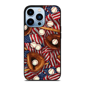 AMERICAN BASEBALL ABSTRACT iPhone 13 Pro Max Case Cover AMERICAN BASEBALL ABSTRACT iPhone 13 Pro Max Case Cover