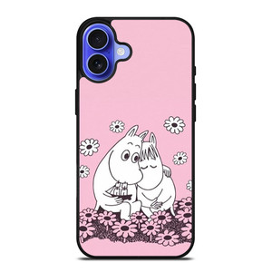 MOOMIN PINK iPhone 16 Case Cover MOOMIN PINK iPhone 16 Case Cover