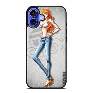 NAMI ONE PIECE ANIME iPhone 16 Case Cover