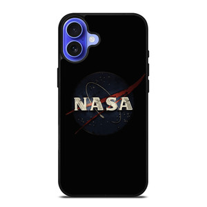 NASA METAL LOGO BADGE iPhone 16 Case Cover