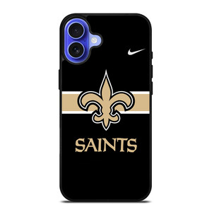 NEW ORLEANS SAINTS NFL NIKE LOGO iPhone 16 Case Cover NEW ORLEANS SAINTS NFL NIKE LOGO iPhone 16 Case Cover