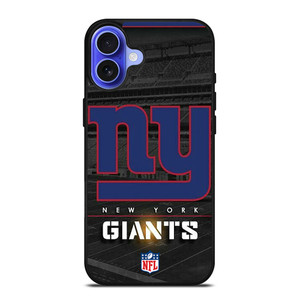 NEW YORK GIANTS NFL TEAM iPhone 16 Case Cover NEW YORK GIANTS NFL TEAM iPhone 16 Case Cover
