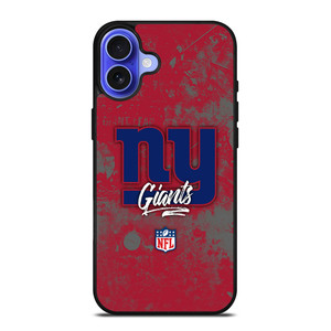 NEW YORK GIANTS RED NFL iPhone 16 Case Cover