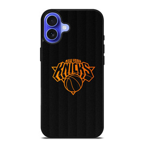 NEW YORK KNICKS LOGO BASKETBALL iPhone 16 Case Cover