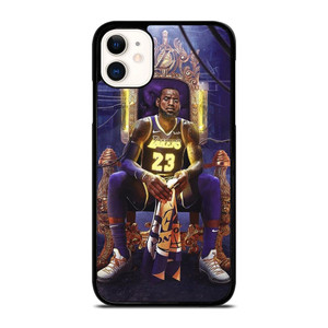LEBRON JAMES LAKERS KING iPhone 11 Case Cover