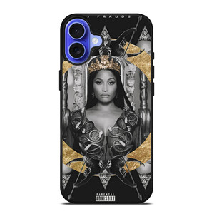 NICKI MINAJ NO FRAUDS iPhone 16 Case Cover NICKI MINAJ NO FRAUDS iPhone 16 Case Cover