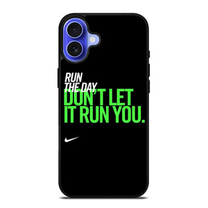 NIKE RUN THE DAY iPhone 16 Case Cover NIKE RUN THE DAY iPhone 16 Case Cover