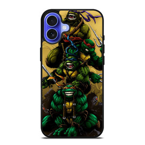 NINJA TURTLES CARTOON iPhone 16 Case Cover