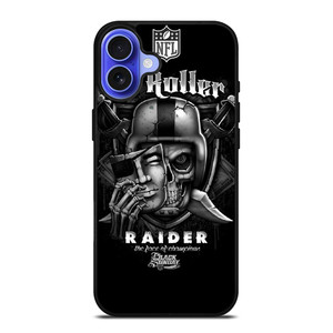 OAKLAND RAIDERS BLACK SUNDAY NFL iPhone 16 Case Cover
