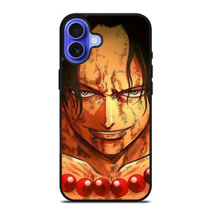 ONE PIECE ACE FACE iPhone 16 Case Cover