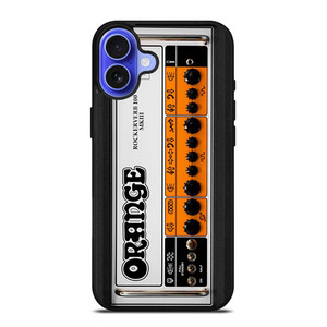 ORANGE AMP GUITAR iPhone 16 Case Cover ORANGE AMP GUITAR iPhone 16 Case Cover