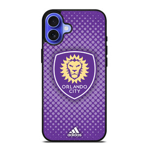 ORLANDO CITY FC SOCCER MLS ADIDAS iPhone 16 Case Cover ORLANDO CITY FC SOCCER MLS ADIDAS iPhone 16 Case Cover