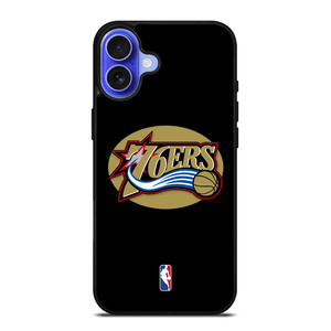 PHILADELPHIA 76ERS NBA GOLD LOGO iPhone 16 Case Cover