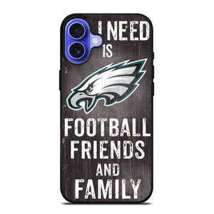PHILADELPHIA EAGLES FOOTBALL QUOTES iPhone 16 Case Cover