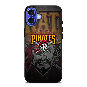 PITTSBURGH PIRATES SYMBOL iPhone 16 Case Cover PITTSBURGH PIRATES SYMBOL iPhone 16 Case Cover