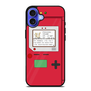 POKEDEX POKEMON iPhone 16 Case Cover