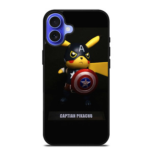 POKEMON CAPTAIN PIKACHU iPhone 16 Case Cover POKEMON CAPTAIN PIKACHU iPhone 16 Case Cover