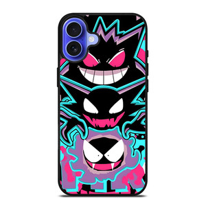 POKEMON GENGAR CUTE POCKET MONSTER iPhone 16 Case Cover POKEMON GENGAR CUTE POCKET MONSTER iPhone 16 Case Cover